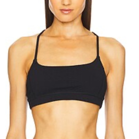 NWT Gigi C Emery Sports Bra in Balck - Picture 1 of 2